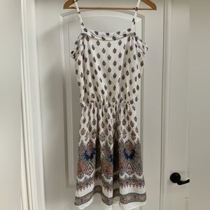 Massimo Dutti Silk Blend Summer Dress